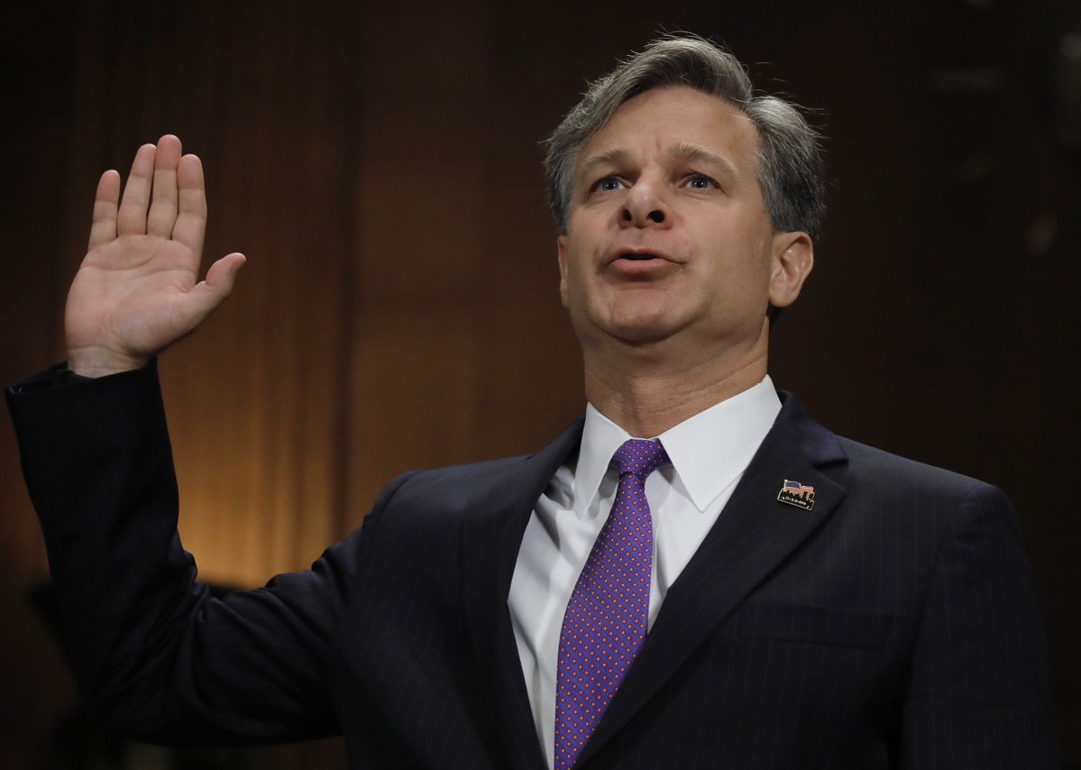 FBI directeur Christopher Wray